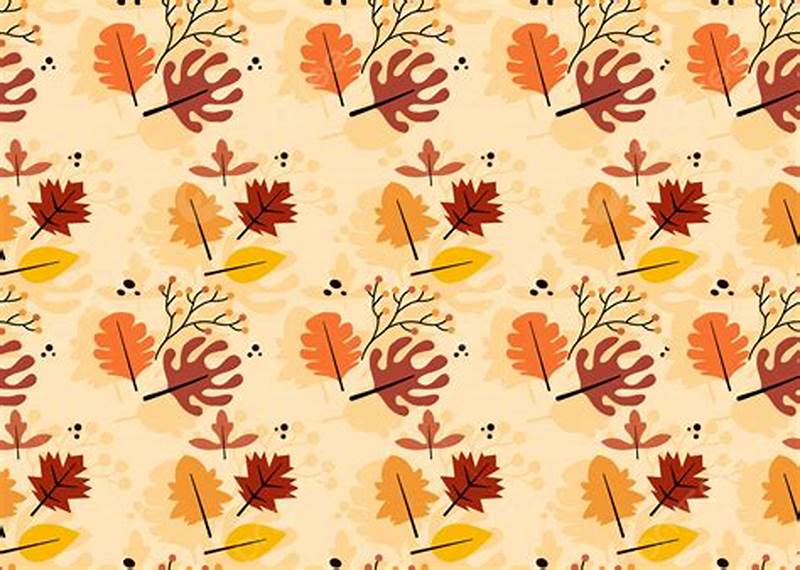 Autumn Pattern Background