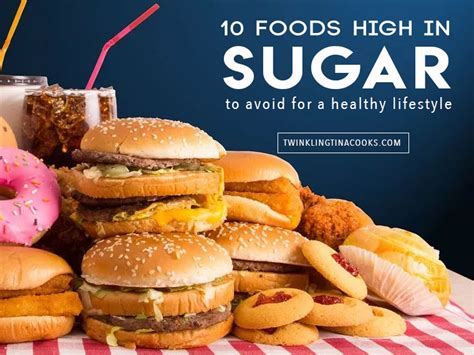 Avoid fast food and sugary foods