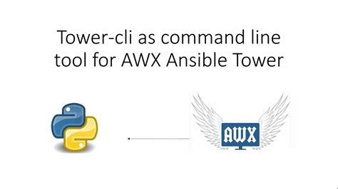 Awx Ansible Tower CLI
