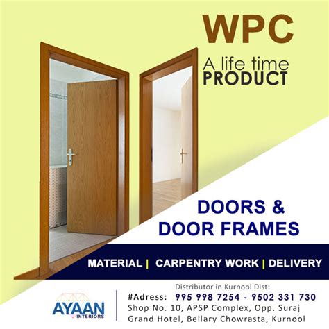 Ayaan PVC WPC Doors Windows & Interiors