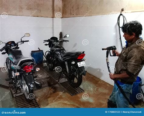 Ayush lift washing centre and motorcycle garage