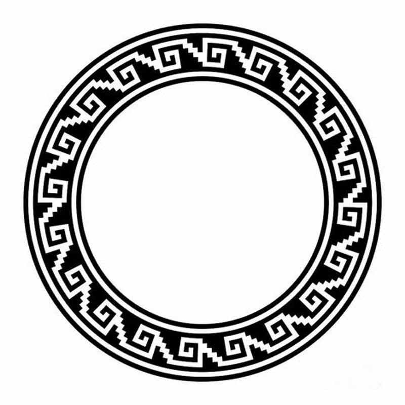 Aztec Circle Pattern