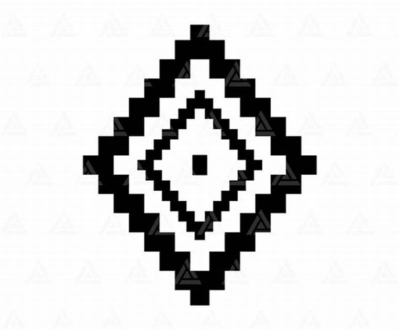 Aztec Diamond Pattern