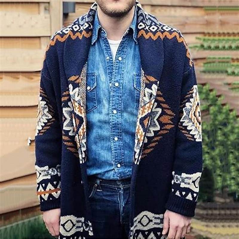 Aztec Pattern Cardigan