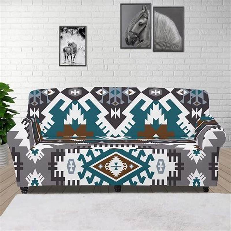 Aztec Pattern Couch