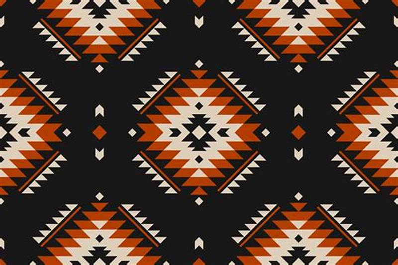 Aztec Pattern Fabric