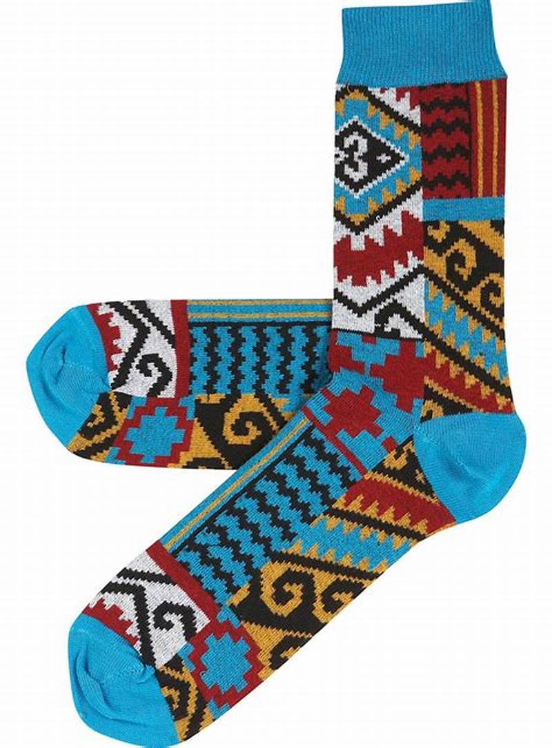 Aztec Pattern Socks