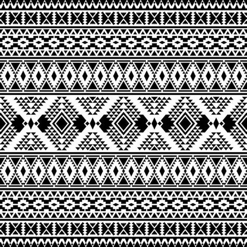 Aztec Triangle Pattern