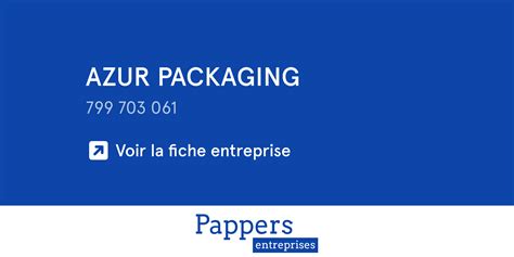 Azur Packaging à Lorgues