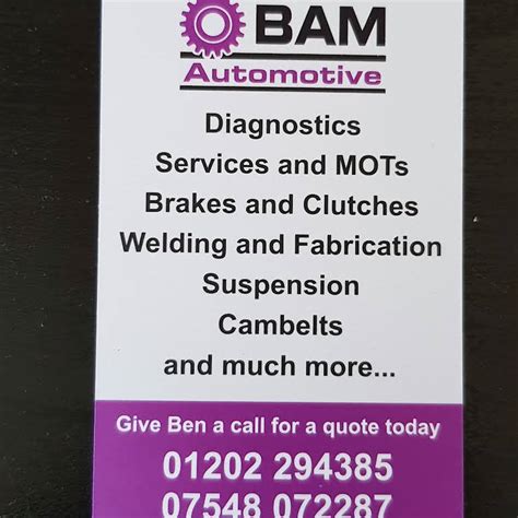 BAM Automotive- Garage Services