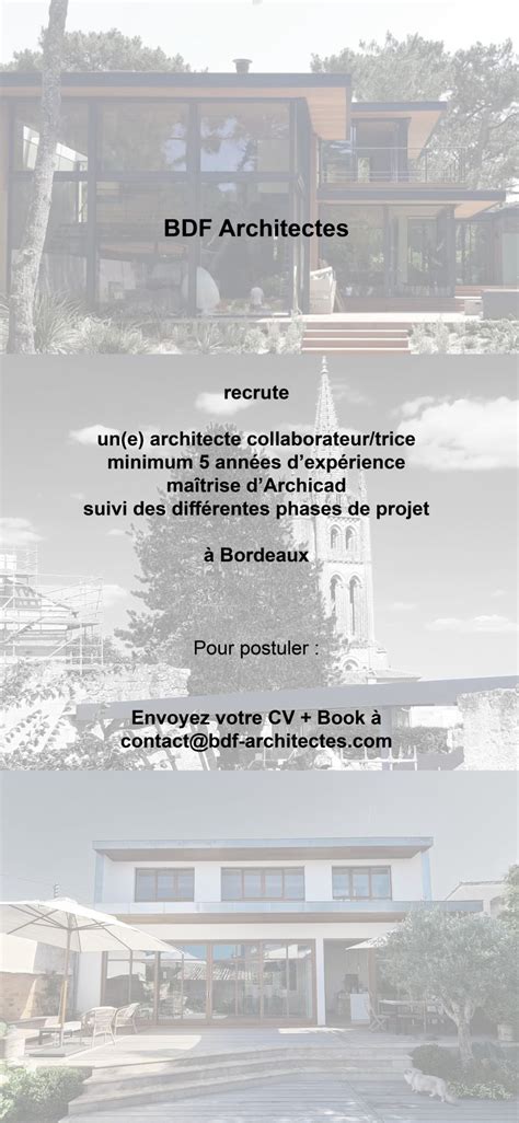 BDF Architectes à Le Bouscat