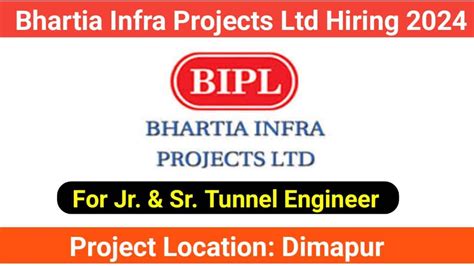 BHARTIA INFRA PROJECTS LTD.TUNNEL NO .6
