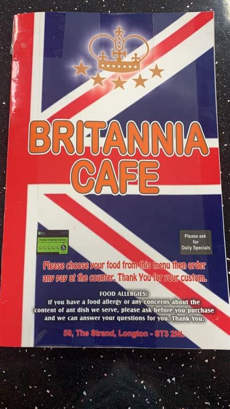 BRITANNIA CAFE HOUSE LIMITED.