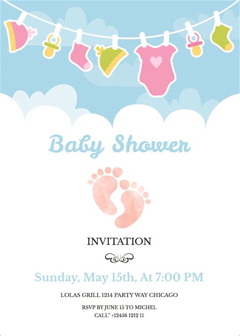 Baby-Shower-Invitations-For-Word-Templates
