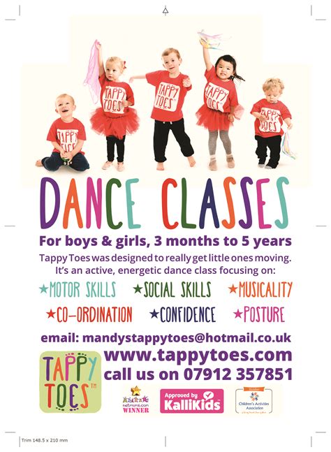 Baby and Toddle dance classes - Tappy Toes Dunston