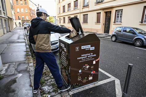 Bac de compost à Andel