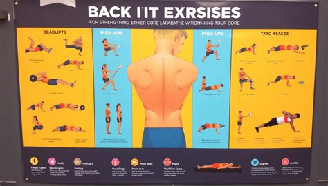 Back Exercises Chart