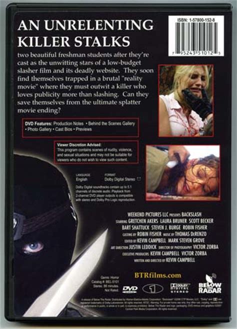 Back Slash (2005) film online,Kevin Campbell,Gretchen Akers,T. Scott Becker,Derrick Boelter,Michael Bowser