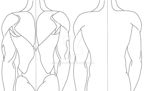 Back Template Tattoo