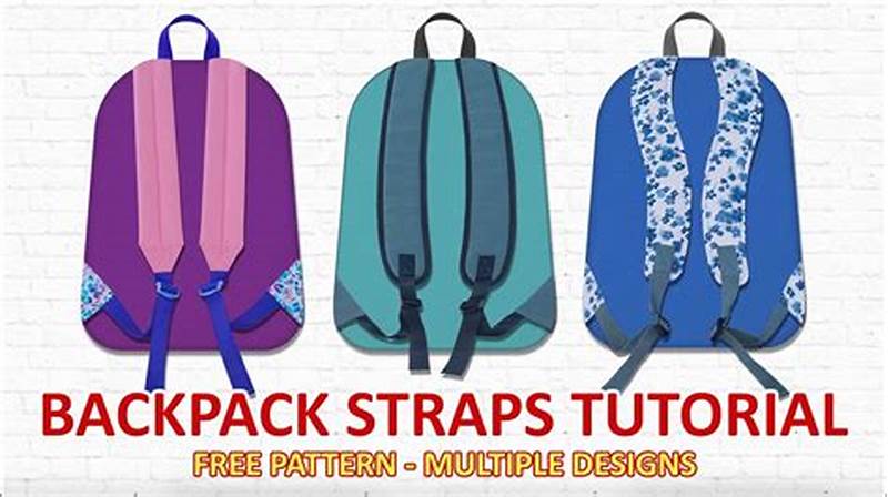 Backpack Strap Pattern