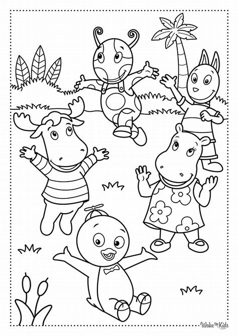 Backyardigans Coloring Pages Printable