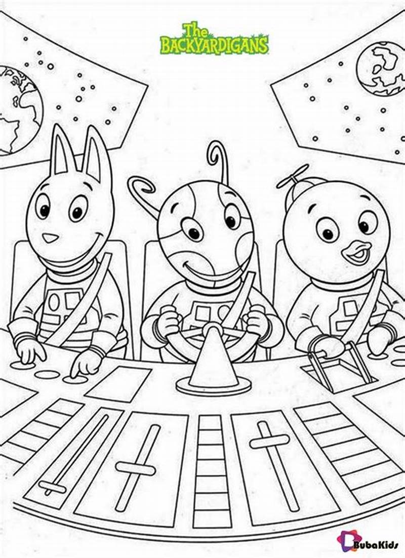 Backyardigans Coloring Sheets