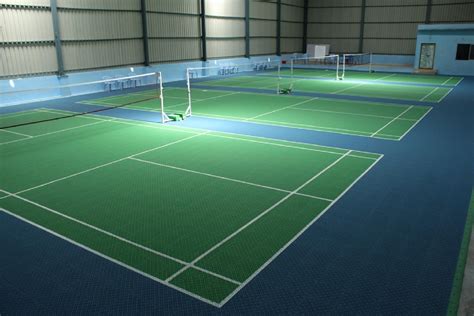 Badminton court