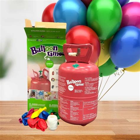 Balloon store shop helium tank fireworks carnival and halloween party