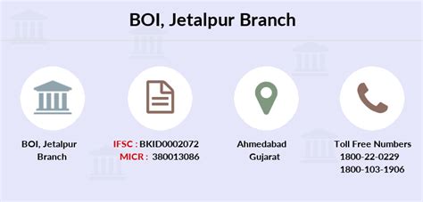 Bank of India - Jetalpur Branch