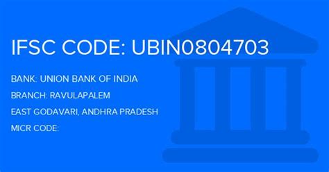Bank of India - Ravulapalem Branch