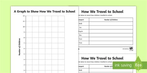 Bar Chart Template Ks2