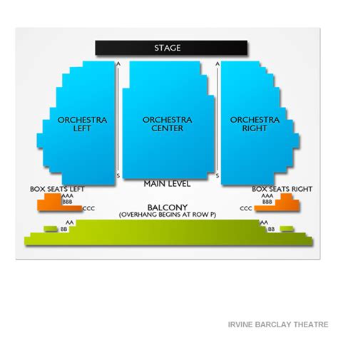 Barclay Theater Seating Chart