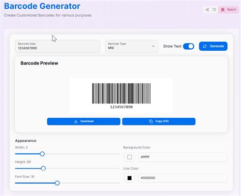 Barcode Generator Online