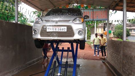Baripada car washing station