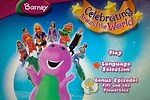 Barney DVD Menu You