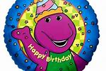 Barney Party Balloons