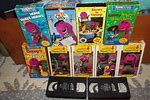 Barney VHS 11 Tapes