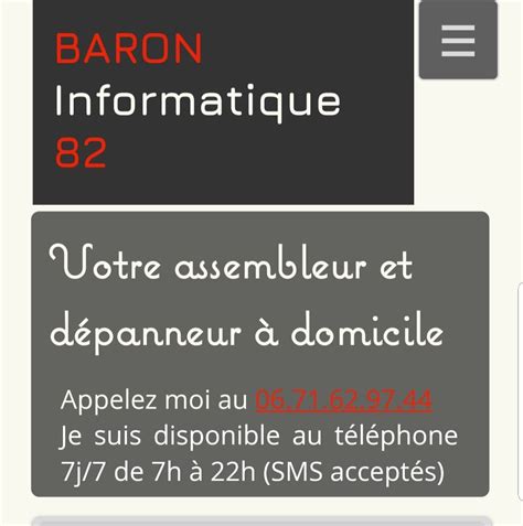 Baron Informatique 82 à Labastide-Saint-Pierre