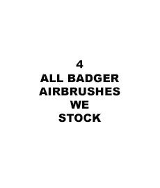 Barwell UK Airbrush supplies Badger airbrush