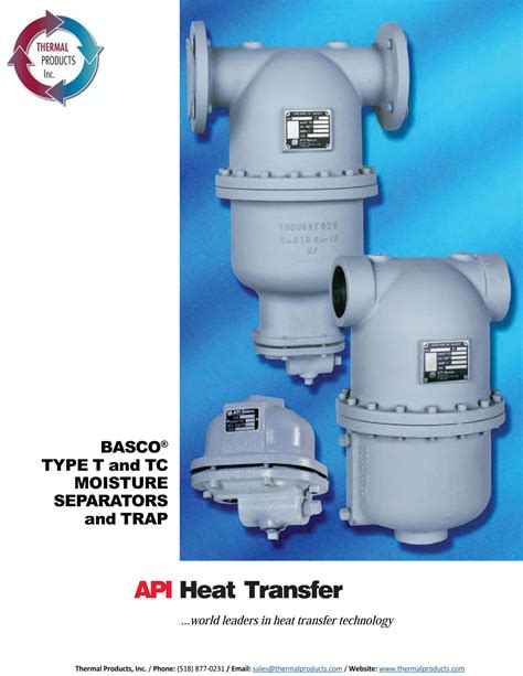 Basco Heat Exchanger Catalog