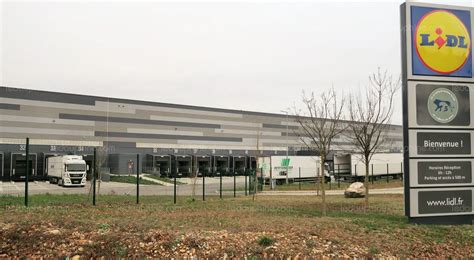 Base LIDL à Saint-Quentin-Fallavier