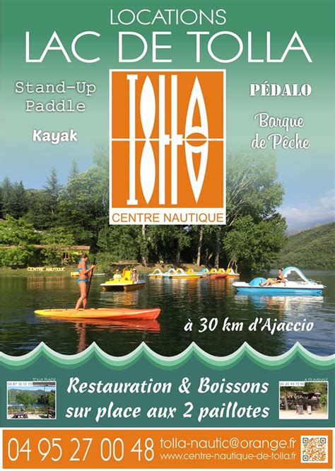 Base nautique de Tolla à Tolla