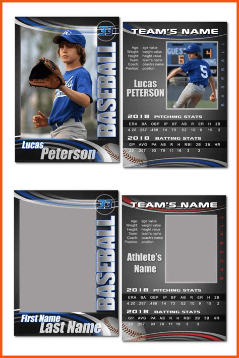 Baseball Cards Templates