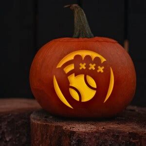 Baseball Pumpkin Carving Templates