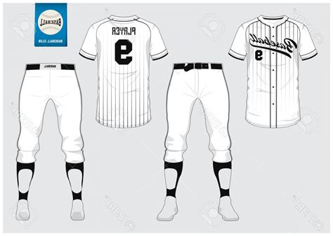 Baseball Uniform Design Template