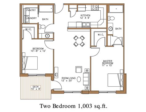 Basic 2 Bedroom