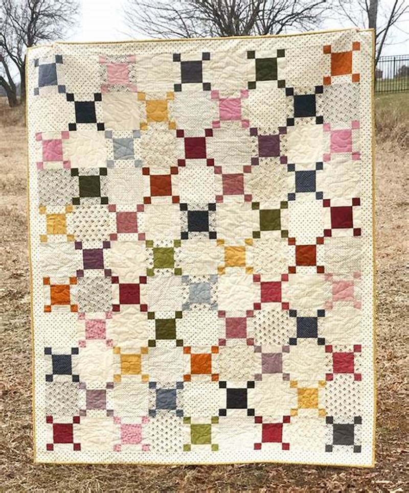 Basic 9-patch Quilt Block Pattern