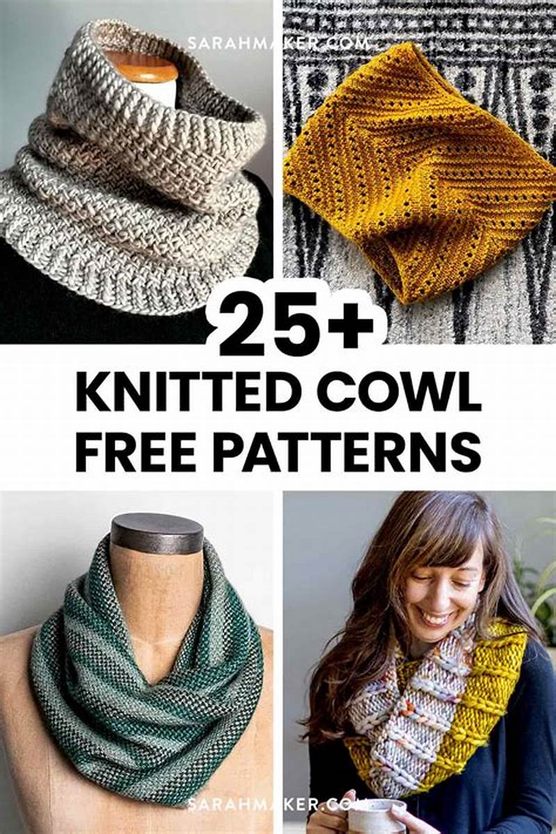 Basic Cowl Knitting Pattern