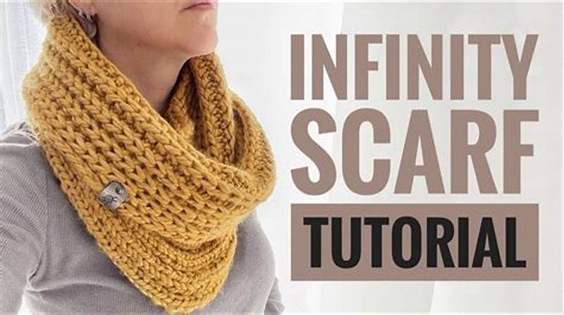Basic Infinity Scarf Knitting Pattern