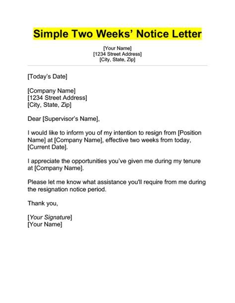 New 2 notice letter form week 433